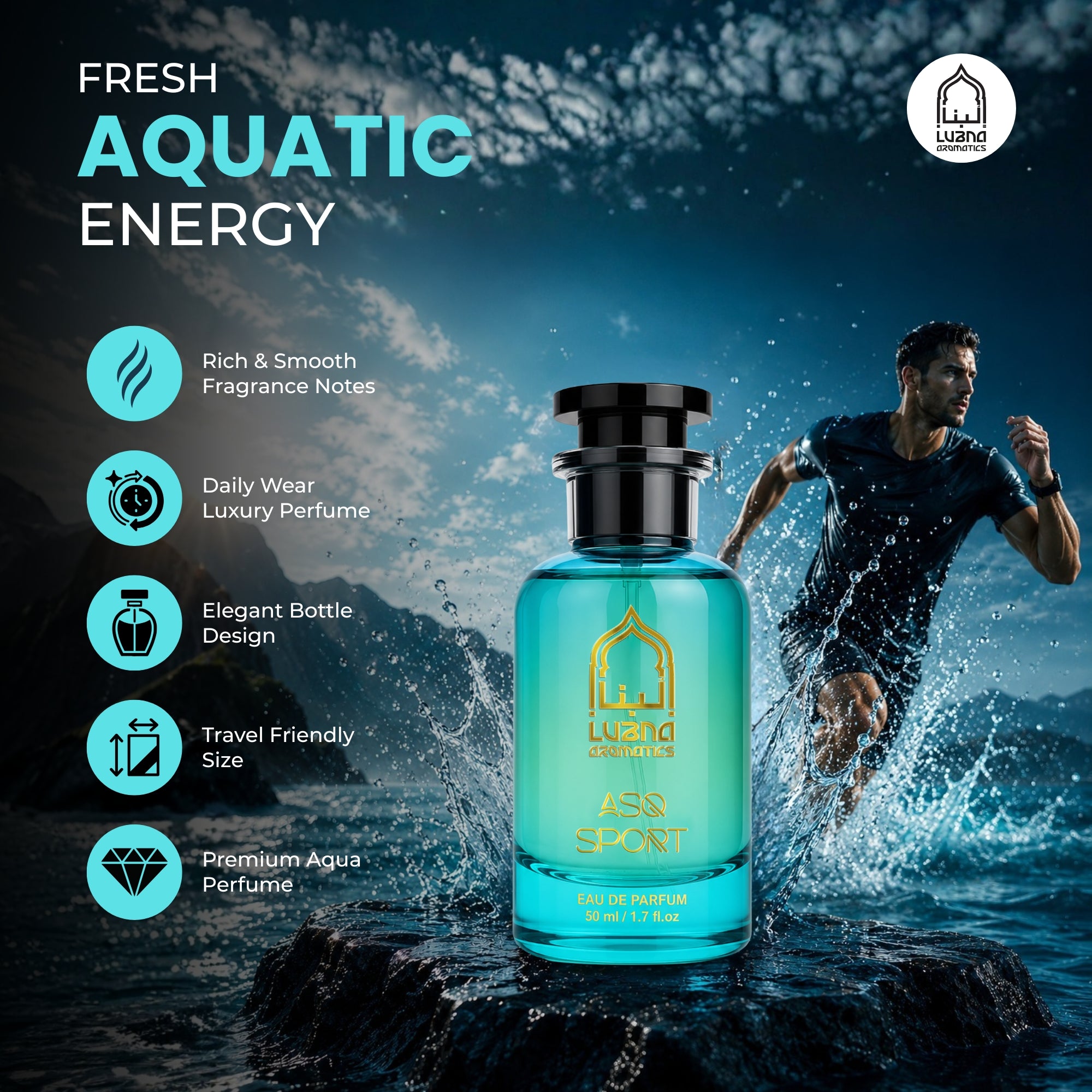 ASQ Sport – Eau De Parfum | 50 Ml