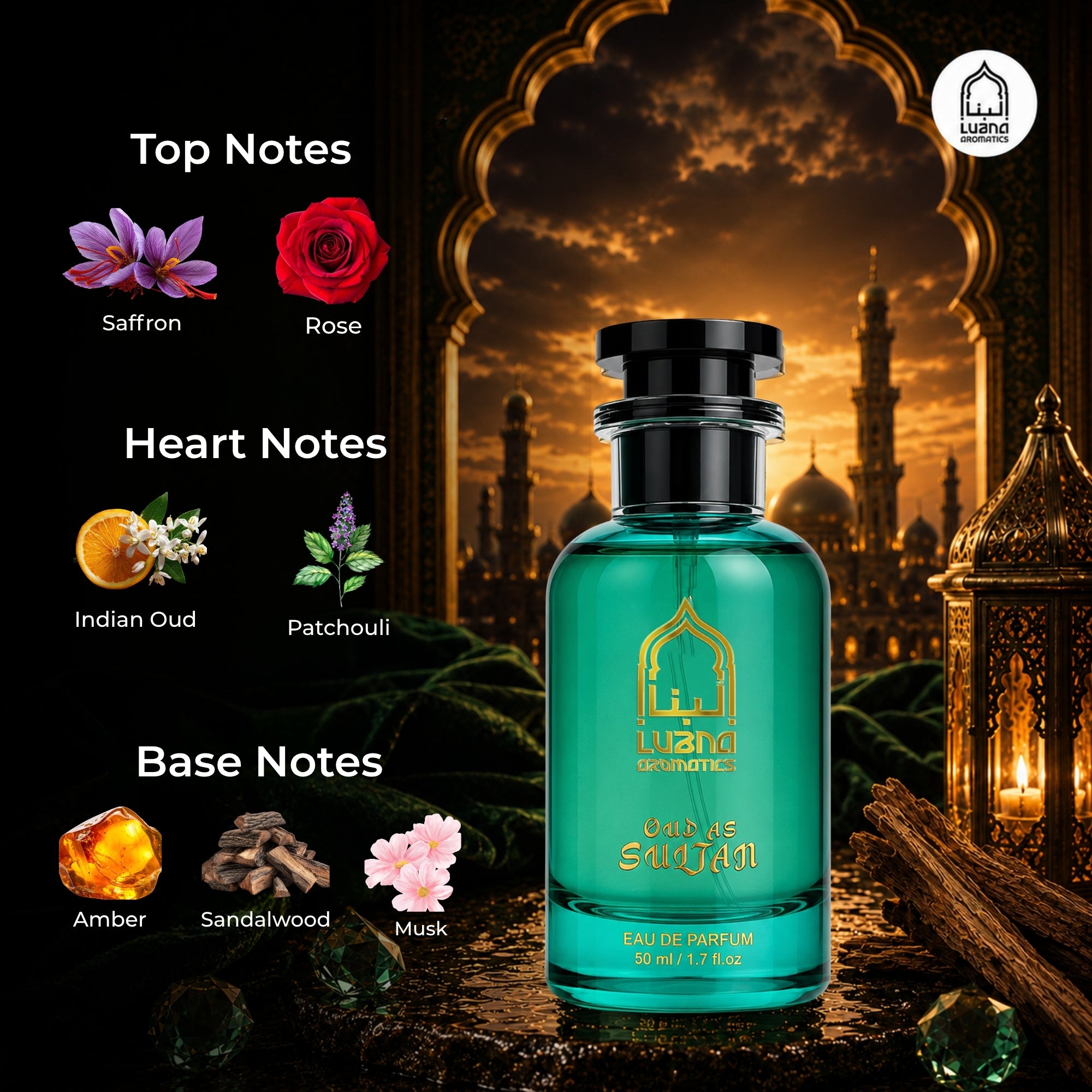 Oud Al Sultan – Eau De Parfum | 50 Ml