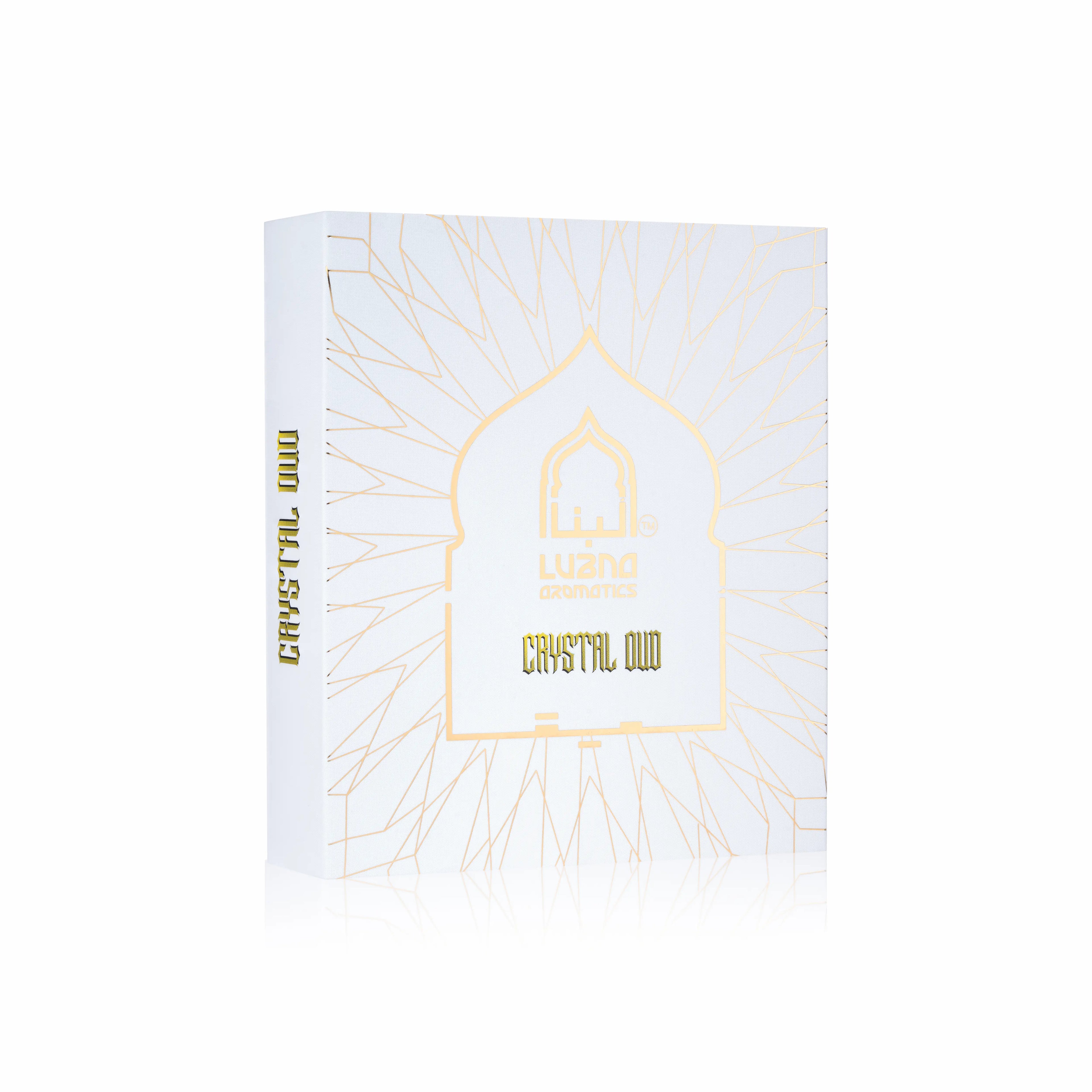 Crystal Oud 12ml alcohol-free perfume oil with premium box pack