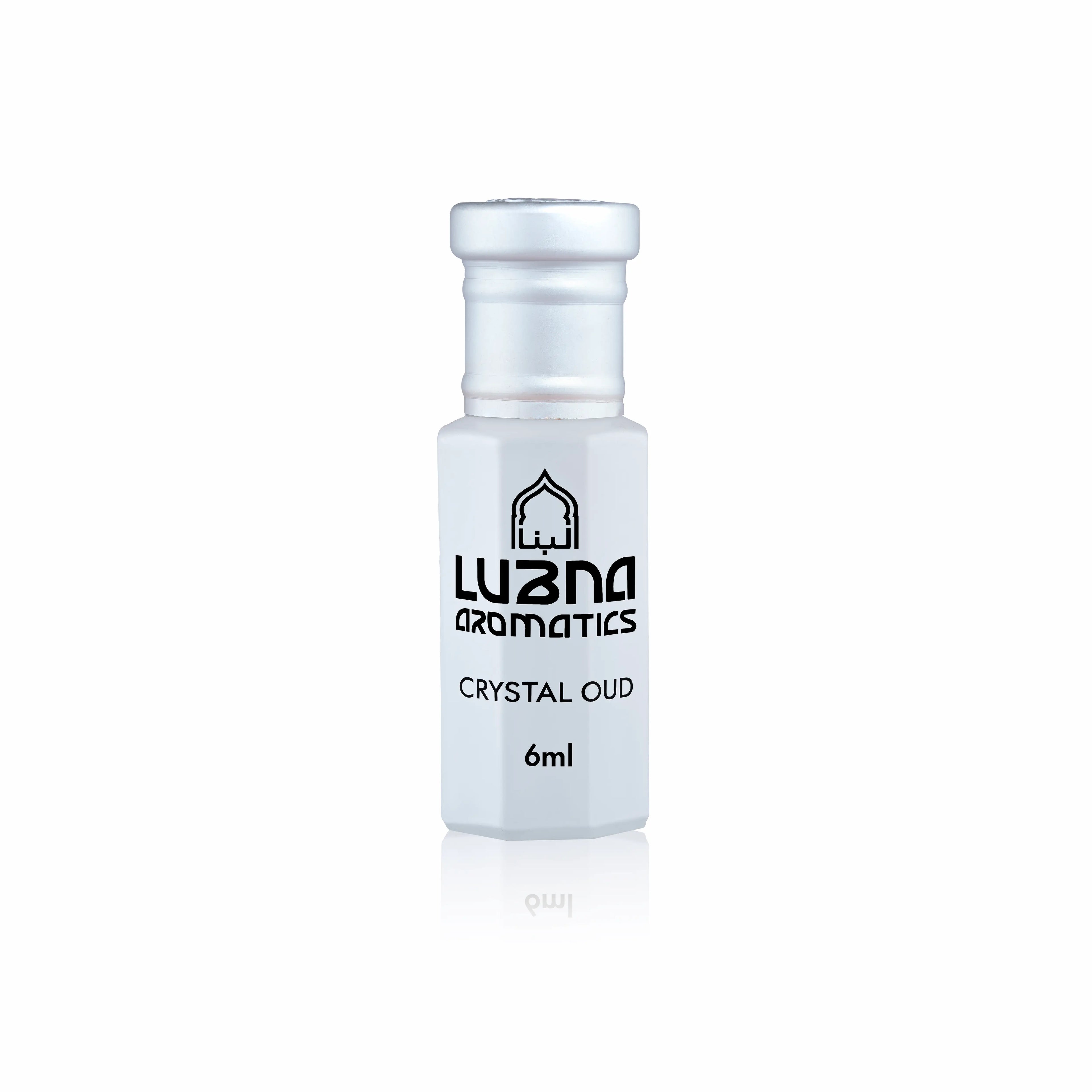 Crystal Oud 6ml roll-on perfume oil with white musk and floral notes
