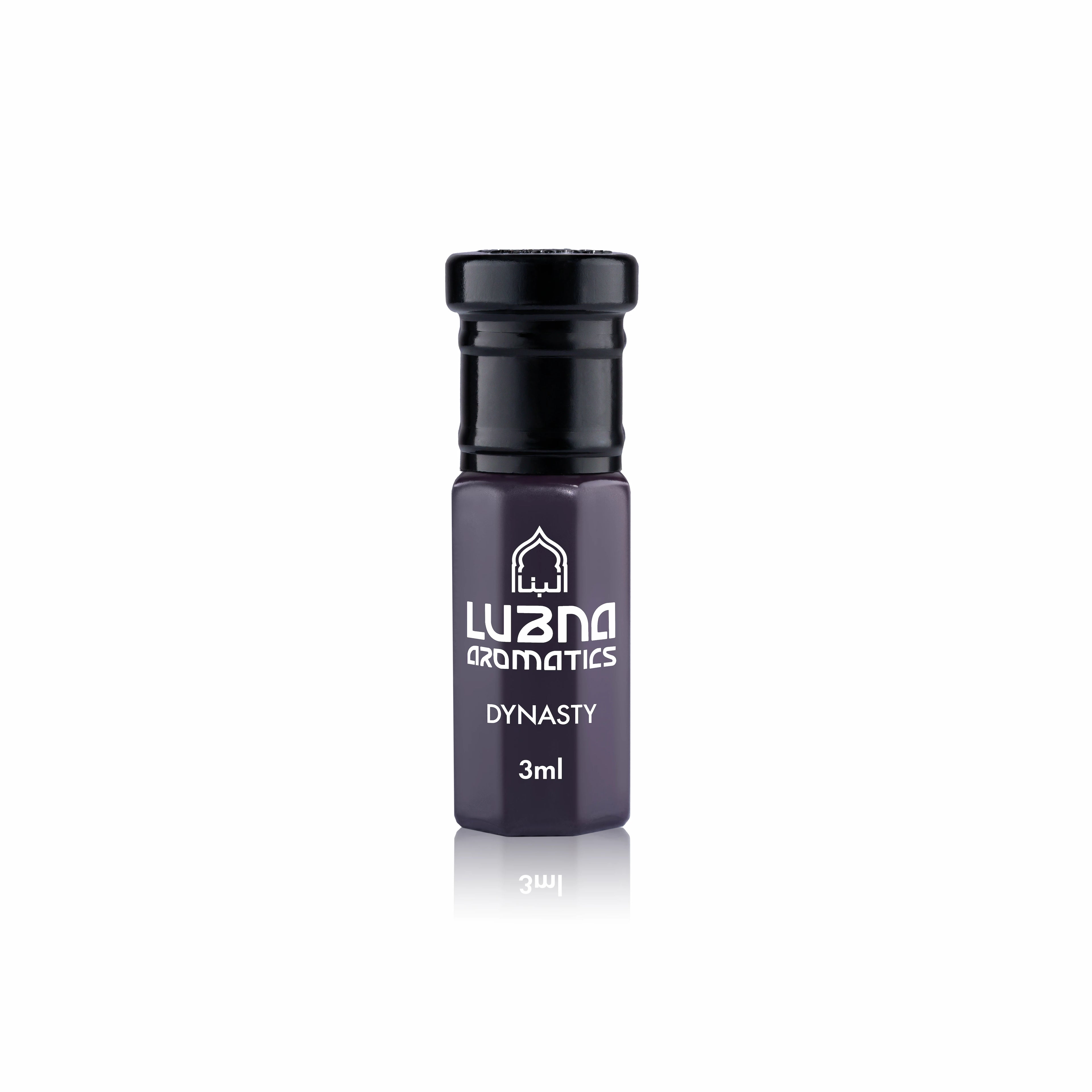 Dynasty 3ml premium attar bottle – concentrated alcohol-free perfume oil for professionals